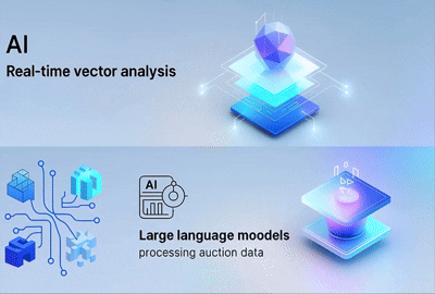 Auktionsinsel Hintergrund Animation